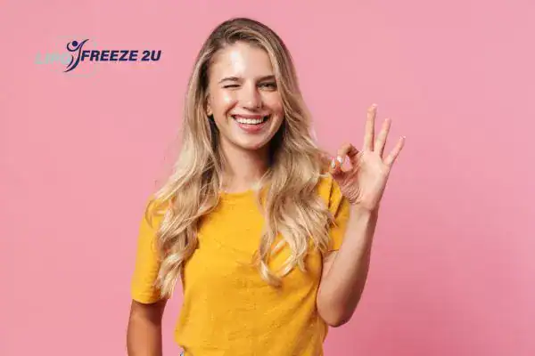 Picture of happy woman after HIFU vaginal tightening Sevenoaks
